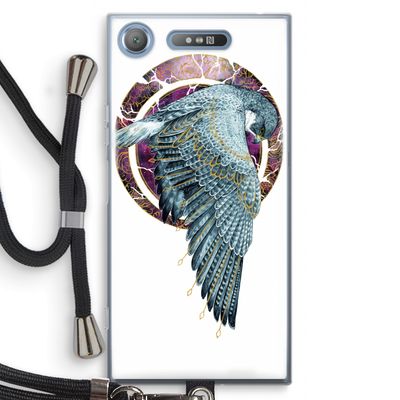 Golden Falcon: Sony Xperia XZ1 Transparant Hoesje met koord