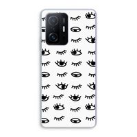 Eye pattern #2: Xiaomi 11T Transparant Hoesje