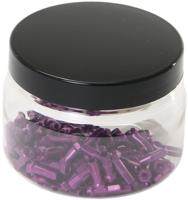 Sapim spaaknippel 14 polyax 14mm lila aluminium (100st)