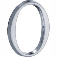 Huisnummer Roman 50mm-0 MMC