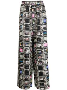 Natasha Zinko pantalon TV Pyjama à coupe ample - Multicolore