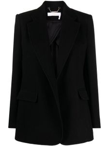 Chloé blazer boutonné à design ouvert - Noir