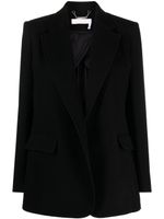 Chloé blazer boutonné à design ouvert - Noir