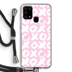 XOXO: Samsung Galaxy M31 Transparant Hoesje met koord