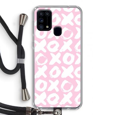 XOXO: Samsung Galaxy M31 Transparant Hoesje met koord