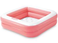 Intex Vierkant babyzwembad - roze