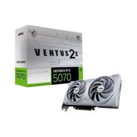 MSI - Interne grafische kaart - GeForce RTX 5070 12G VENTUS 2X OC WIT