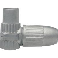 Haakse coax-IEC-koppeling Kabeldiameter: 6.8 mm