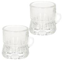 Shotglas - 60x - vorm bierpul glaasje/glas - met handvat - 2cl - Oktoberfest Shotglas - 60x - vorm bierpul glaasje/glas - met handvat - 2cl - Oktoberfest