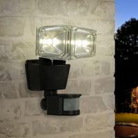 Solar beveiligingslamp james ii met bewegingsmelder en los paneel