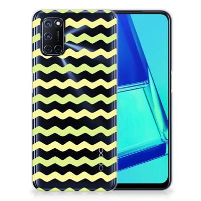 OPPO A52 | A72 | TPU bumper | Waves Yellow