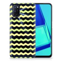 OPPO A52 | A72 | TPU bumper | Waves Yellow