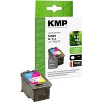 KMP Inktcartridge vervangt Canon CL-513 Compatibel Cyaan, Magenta, Geel C80 1512,4530