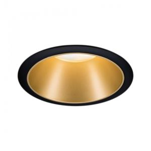 Paulmann 93395 PAULMANN LED-inbouwlamp GU10 Zwart (mat), Goud