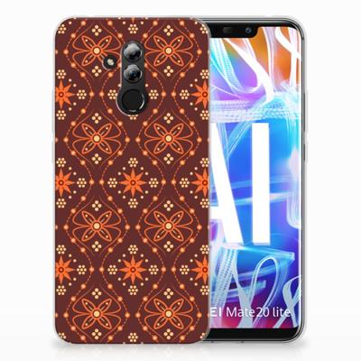 Huawei Mate 20 Lite | TPU bumper | Batik Brown