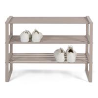 Spinder Design Rex SR2 70cm dubbel schoenenrek - silky taupe Spinder Design Rex SR2 70cm dubbel schoenenrek - silky taupe