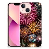 iPhone 13 mini Silicone Back Cover Vuurwerk - thumbnail