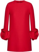 Valentino Garavani robe courte Crepe Couture - Rouge - thumbnail