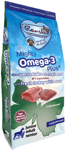 Renske Mighty Omega Plus Koud Geperst - Verse Kalkoen en Eend hond 12kg