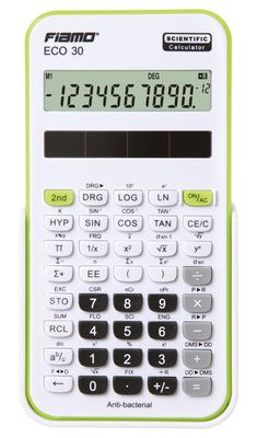 Citizen FI-ECO30GR Calculator Fiamo ECO 30 GR Wit-groen