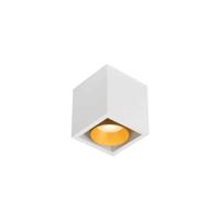 Key Light Cube R Opbouwspot - Wit Goud