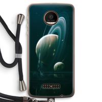 Mercurius: Motorola Moto Z Force Transparant Hoesje met koord