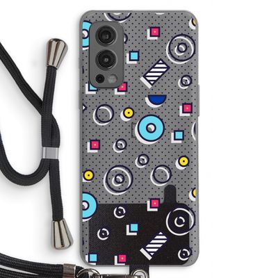 8-bit N°9: OnePlus Nord 2 5G Transparant Hoesje met koord