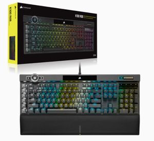 Corsair K100 RGB toetsenbord USB QWERTZ Nederlands Zwart