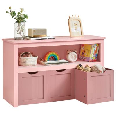 Speelgoedkast voor kinderkamer, Pastelroze