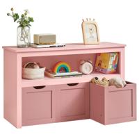 Speelgoedkast voor kinderkamer, Pastelroze