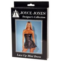 Lace Up Mini Dress