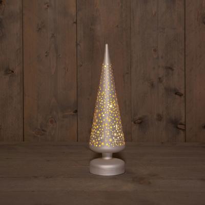 B.O.T. Tree Glass Matt Champagne With Stars 9X30 cm - Annas collection