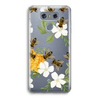 No flowers without bees: LG G6 Transparant Hoesje No flowers without bees: LG G6 Transparant Hoesje