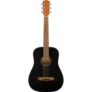 Fender FA-15 3/4 Steel Black westerngitaar met gigbag