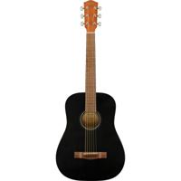 Fender FA-15 3/4 Steel Black westerngitaar met gigbag