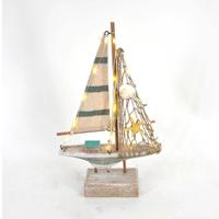 Strandsouvenir - Zeilboot Schelpen LED-licht