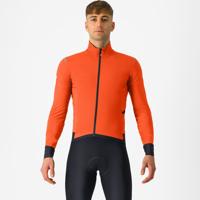 Castelli Alpha Flight RoS lange mouw fietsjack brilliant orange/black reflex heren L - thumbnail