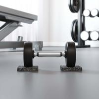 Rubberen Roller Zwart Rubber