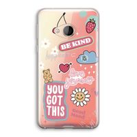 Positivity: HTC U Play Transparant Hoesje