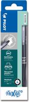 Pilot FriXion Ball Plus roller, medium, zwart, etui van 4 stuks