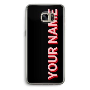 Namecase: Samsung Galaxy S7 Edge Transparant Hoesje