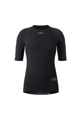 Gobik Merino coal ondershirt korte mouw dames M-L