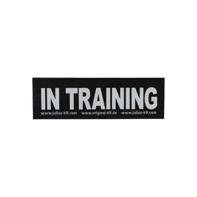 Labels voor harnas Julius K9 IN TRAINING L Wit Zwart