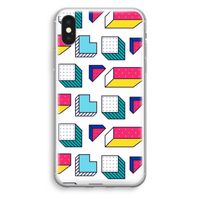 8-bit N°7: iPhone XS Transparant Hoesje