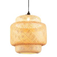 Bamboe Hanglamp Natuurlijke Handgeweven Hanglamp Rustieke Mand Geweven Hanglamp Natuurlijk