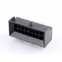 Molex 444281603 Male header, inbouw (standaard) Totaal aantal polen: 16 Inhoud: 1 stuk(s) Tray