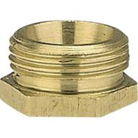 GARDENA 07270-20 neu Messing Reduceer-schroefdraadnippel 26,44 mm (3/4) buitendraad, 18,7 mm (1/2) binnendraad