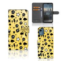 Telefoonhoesje met Naam Nokia C12 Punk Geel