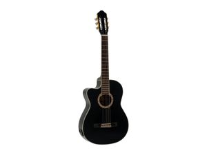 DIMAVERY CN-600L Classical guitar, black