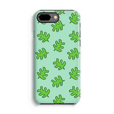 Groene blaadjes: iPhone 8 Plus Tough Case
